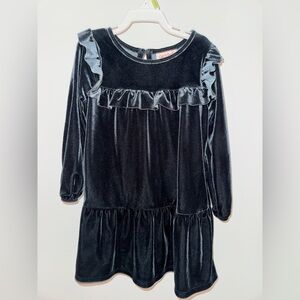 Cat & Jack Black Velvet Dress